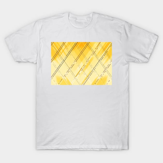 Diagonal stripes background 6 T-Shirt by B&K